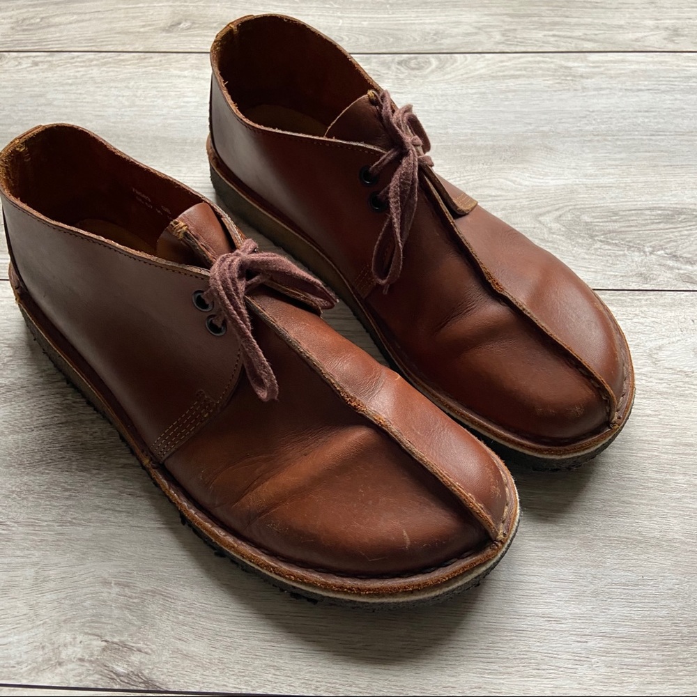 Clarks Original Desert Trek Brown Loafers